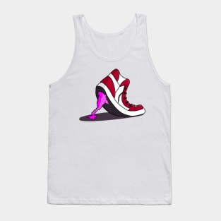 Bubblegum shoe Tank Top